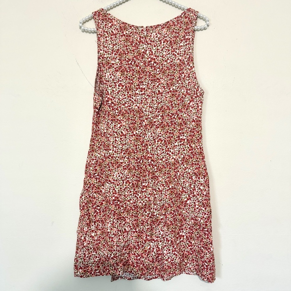 Reformation Noha Red Floral Mini Dress SIZE 6 - Picture 7 of 7